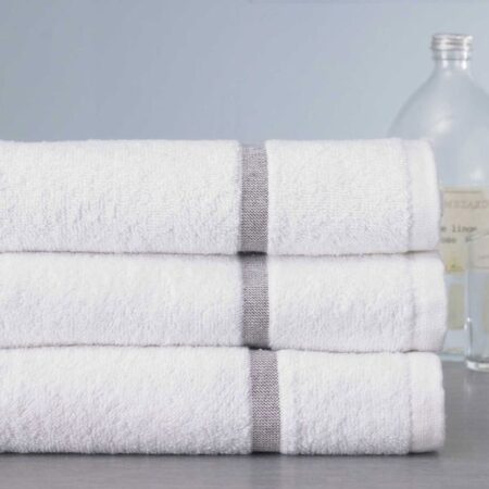 بلوحات حمام من القطن براون لاند