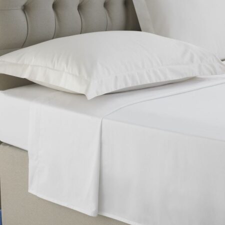 EMPEROR 400 THREAD EGYPTIAN COTTON FLAT SHEET